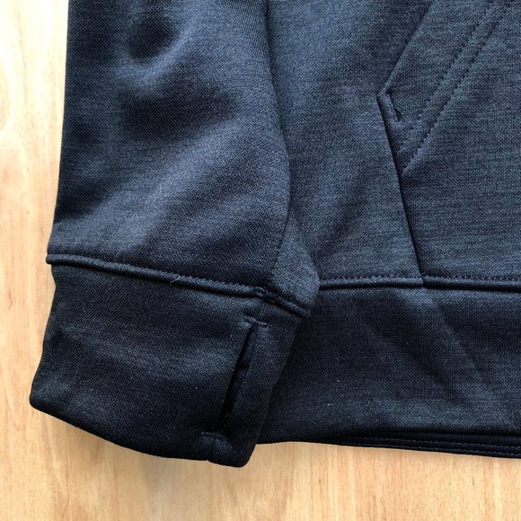 ADIDAS CLIMAWARM Women’s Black Pullover Pouch Sweater Hoodie sz M NWOT - Picture 3 of 8